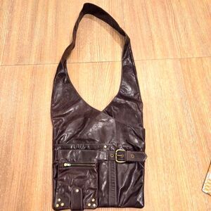 Viva Bags of California Leather Crossbody Bag Purse Brown